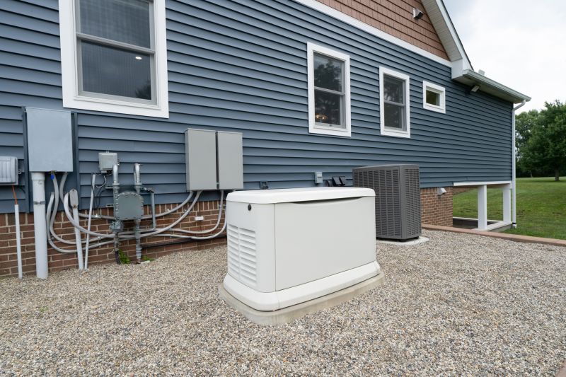 Residential Backup Generator Setup